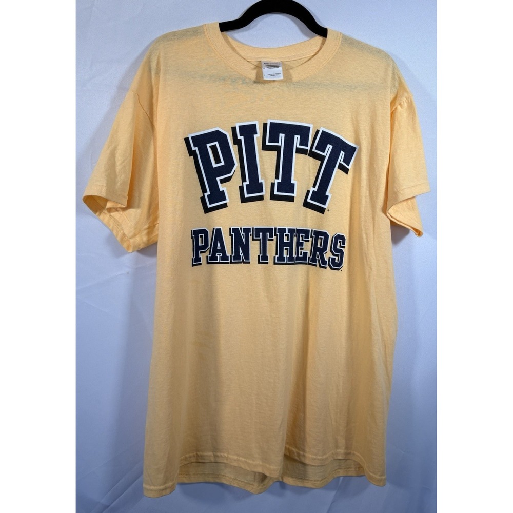 Gildan T Shirt‎ Size L Pitt Panthers Short Sleeves cotton